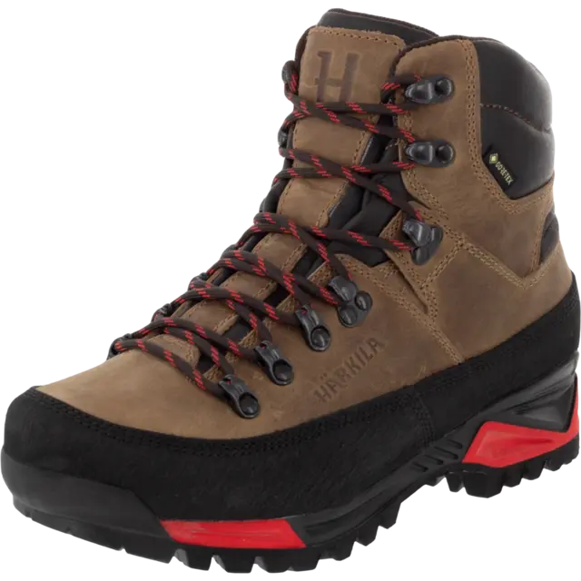 Härkila Saxnäs GTX Women Mid brown 36 Kvalitetsstøvler i lær til dame 