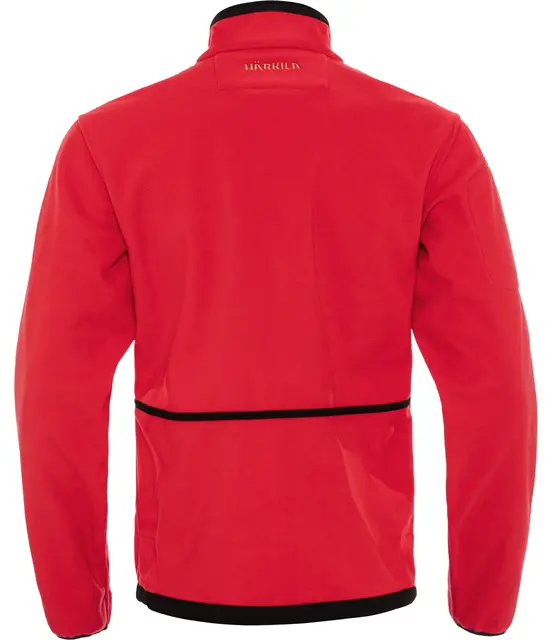 Härkila Kamko fleecejakke Brun/rød 5XL Vendbar fleecjakke med Windstopper 