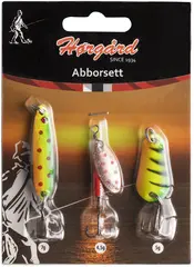H&#248;rg&#229;rd Abbor sluksett 3-pack Sluk og spinnersett for abborfiske