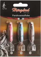 H&#248;rg&#229;rd Ferksvann sluksett 3-pack 7g Sluksett med tre ferskvannssluker