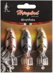 H&#248;rg&#229;rd &#216;rretfiske sluksett 3-pack 12g Sluksett med tre &#248;rretsluker