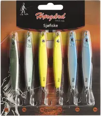 H&#248;rg&#229;rd Sj&#248;fiske sluksett 6-pack 25g Klassiske sildesluker i popul&#230;re farger
