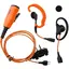 ProEquip U610LS/LA headset oransje 3-i-1 headsett med anti twin