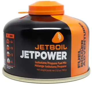 Jetboil JetPower gass 100g Gassboks med h&#248;yytelses propan/isobutan