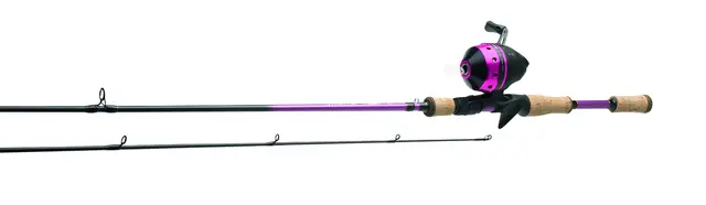 Kinetic HellCat CL Pink 6' 8-30g Combo med lukket snelle 