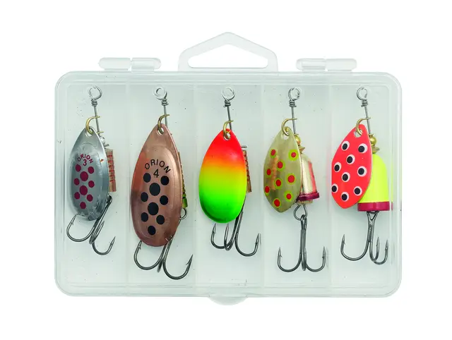 Kinetic Creek Mix Spinnersett 5-pack 