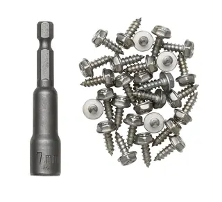 Kinetic Spike Kit 30stk Rustfri studs