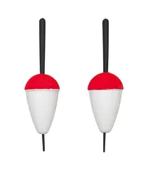 Kinetic Classic Float 30mm Isopordupp - R&#248;d/hvit