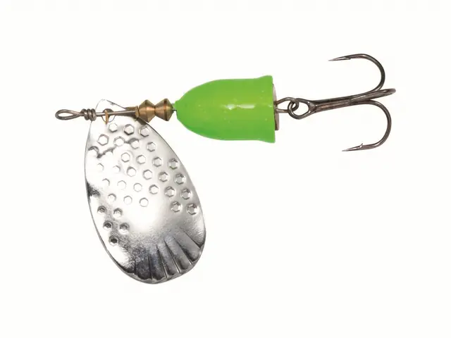 Kinetic Gekko 5g Silver/Green En favoritt spinner 