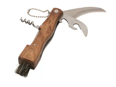 Kinetic Mushroom Knife w/brush Soppkniv med børste 