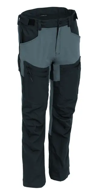 Kinetic Mid-Flex Pant Grey/Black M Allsidig hybridbukse til friluftsliv 