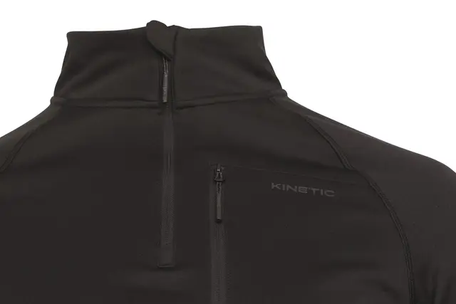 Kinetic Mid Layer Set Black S Allsidig og tykkere mellomlagssett 