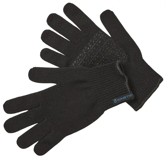 Kinetic Merino Wool Glove Black One size Tynne merinoull hansker 