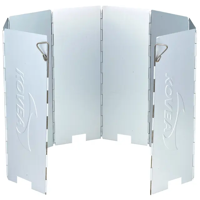 Kovea vindskjerm Vindskjerm gir bedre effekt på brennere 