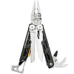 Leatherman Signal m/taske Sort Multiverkt&#248;y, Inneholder 19 verkt&#248;y