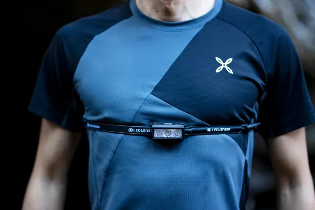 LED Lenser Hodelykt NEO9R Black/Grey, 1200 lumen 