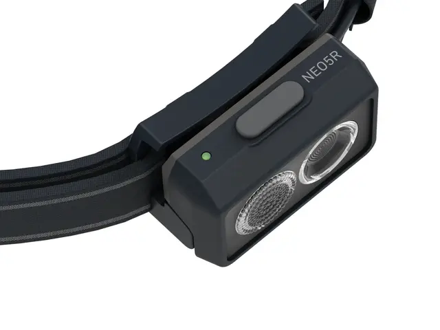 LED Lenser Hodelykt NEO5R Black/Grey, 600 lumen 