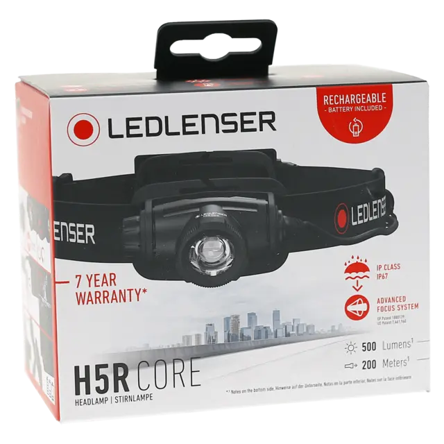 LED Lenser H5R hodelykt Praktisk og balansert hodelykt 500lm 