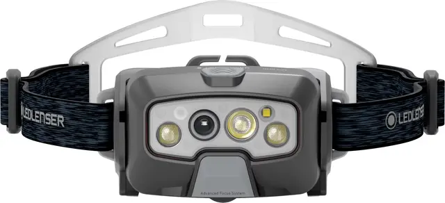 LED Lenser HF8R Core Black Praktisk hodelykt med adaptivt lys 