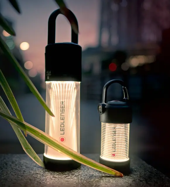 LED Lenser Lanterne ML6 750lm varmt lys m/powerbank 