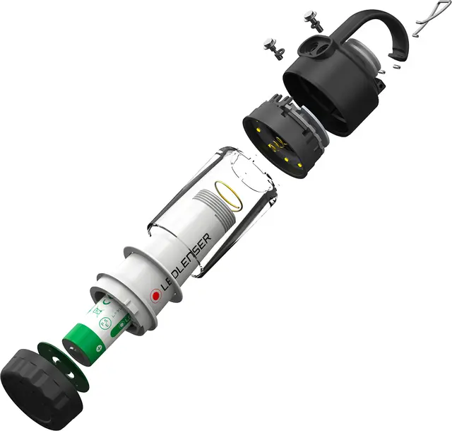 LED Lenser Lanterne ML4 varmt lys 300 lumen, kompakt 