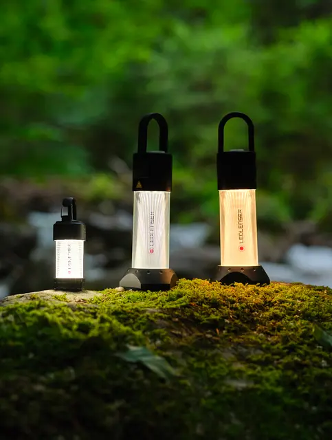 LED Lenser Lanterne ML4 varmt lys 300 lumen, kompakt 