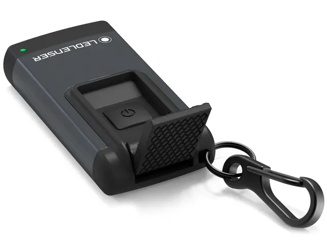 LED Lenser K4R nøkkelringlykt Black Oppladbar med hele 120 lumen 