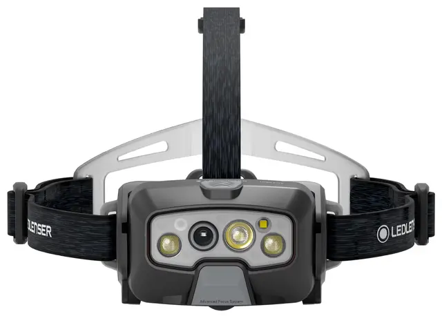 LED Lenser HF8R Core Black Praktisk hodelykt med adaptivt lys 