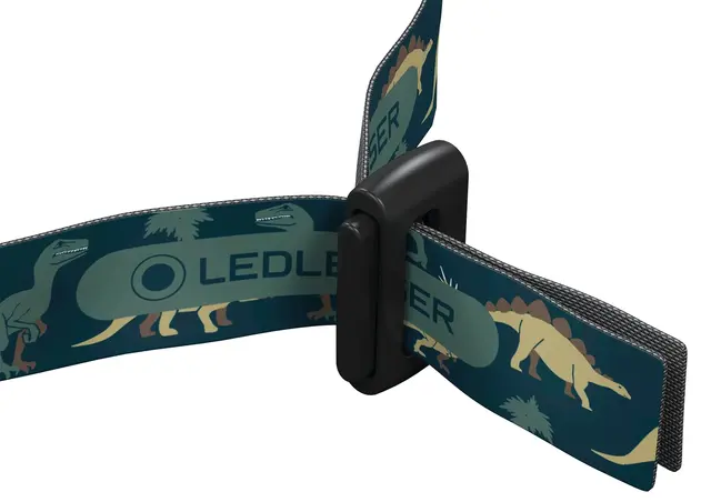 Ledlenser Kidled 4R 40lm Green ES Oppladbar hodelykt til barn 