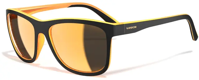 Leech X Street Fire Polariserte solbriller Gul Copper linse 