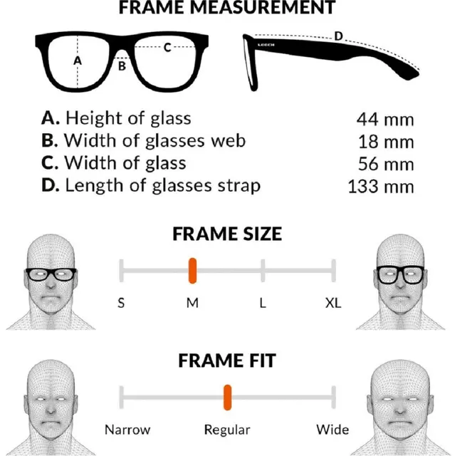 Leech ATW6 Yellow Polariserte solbriller med gul linse 