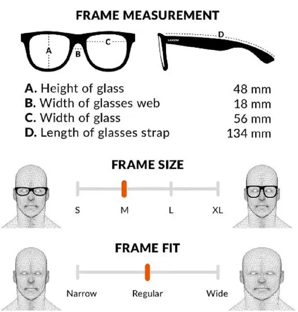 Leech Falcon Water Tøffe solbriller med kobber linse 