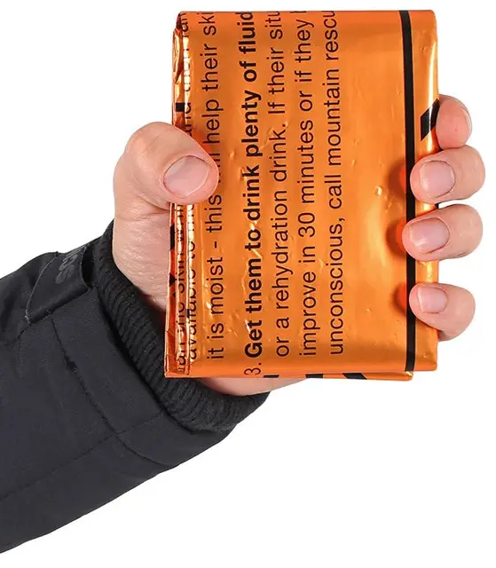 Lifesystems Heatshield Blanket Dobbel Overlevelsesduk som beholder kroppsvarme 