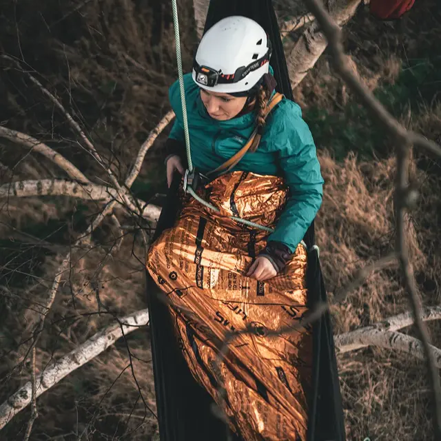 Lifesystems Heatshield Blanket Dobbel Overlevelsesduk som beholder kroppsvarme 