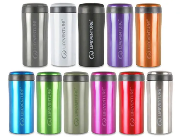 Lifeventure Thermal Mug - Khaki Holder på varmen i opptil 4 timer! 