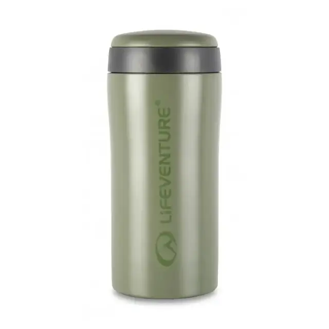 Lifeventure Thermal Mug - Khaki Holder på varmen i opptil 4 timer! 