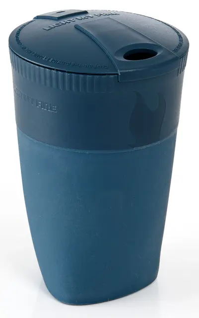 Light My Fire Pack Up Cup Foldbar kopp, Hazyblue 