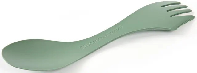 Light My Fire Spork Large Serving Skje, kniv og gaffel i ett, Sandygreen 