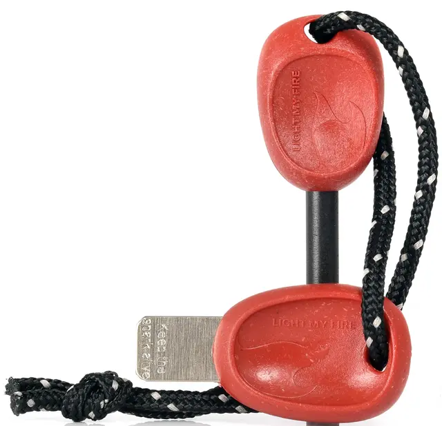 Light My Fire Firesteel Scout Effektivt tennstål i Rockyred 