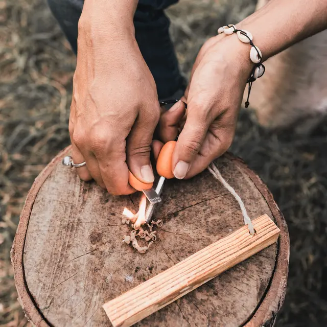 Light My Fire Firelighting Kit Opptennings kit, Hazyblue/Rustyorange 