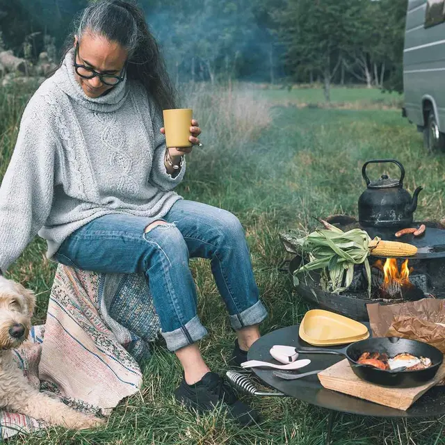 Light my fire MyCup´n Lid orginal Kaffekopp, dustypink 