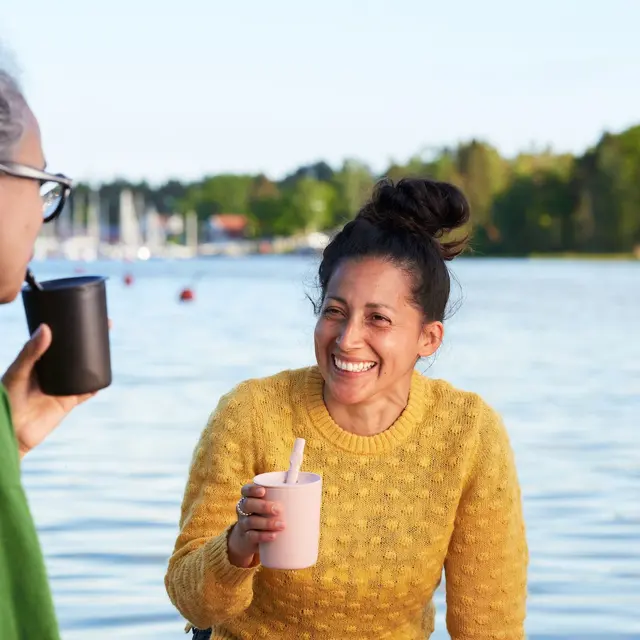 Light my fire MyCup´n Lid orginal Kaffekopp, dustypink 