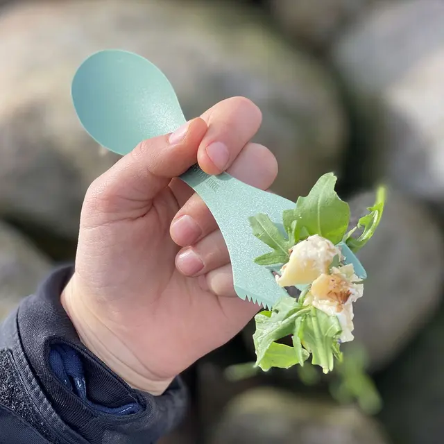 Light My Fire Spork dustypink Skje, kniv og gaffel på en gang 