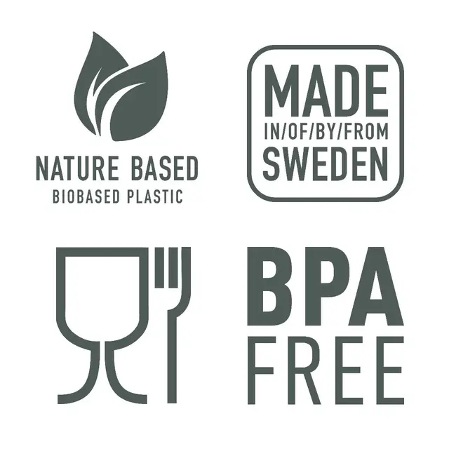 Light My Fire Spork dustypink Skje, kniv og gaffel på en gang 