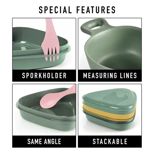 Light My Fire Outdoor Meal Kit Hazy Blue 