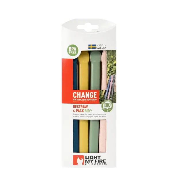 Light my fire ReStraw 4-pack Sugerør 