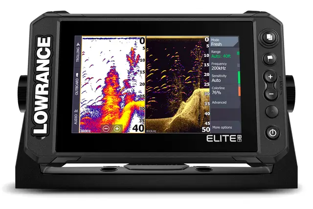 Lowrance Elite FS Ekkolodd Uten svinger 7" skjerm 