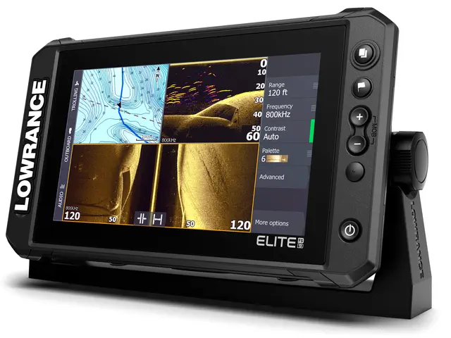 Lowrance Elite FS Ekkolodd 3in1 svinger 9" skjerm 