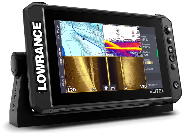 Lowrance Elite FS Ekkolodd 3in1 svinger 9" skjerm 