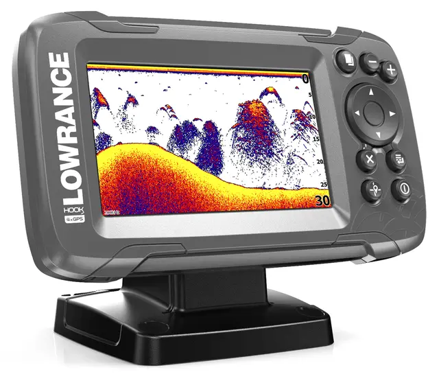 Lowrance Hook2 4X ekkolodd 4" skjerm, Bullet svinger, uten GPS 